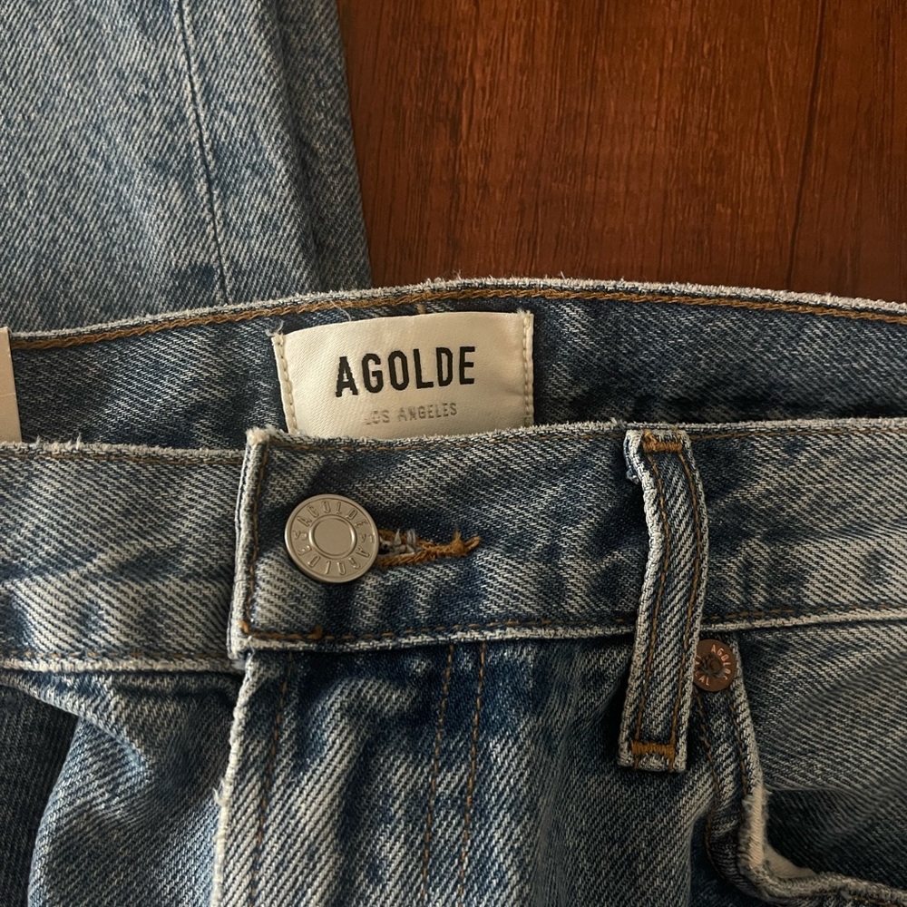 NWT AGOLDE Amber Jeans in Libertine - Picture 7 of 7